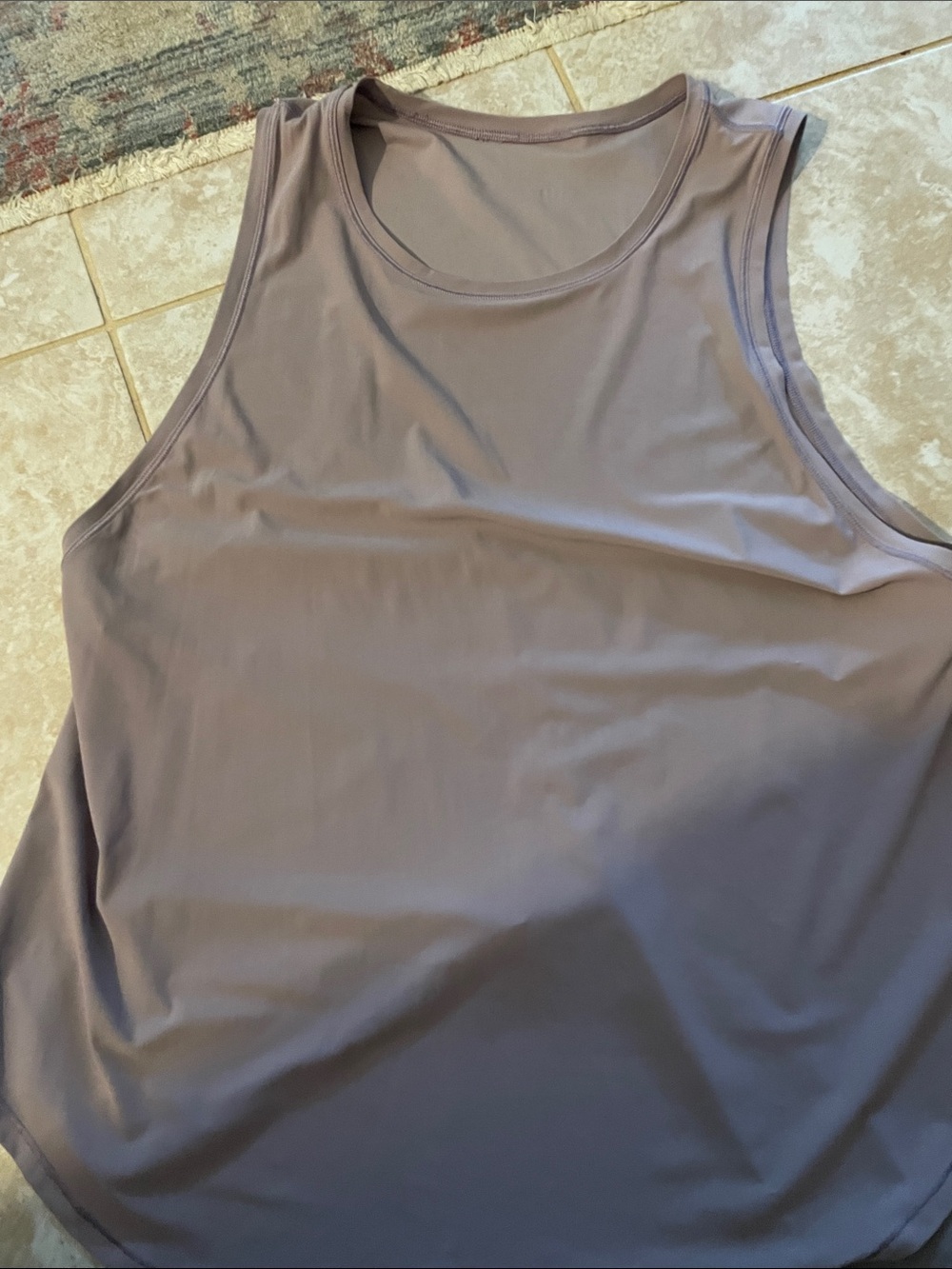 lululemon athletica Women's Sleeveless Muscle Tee - Dusty Mauve